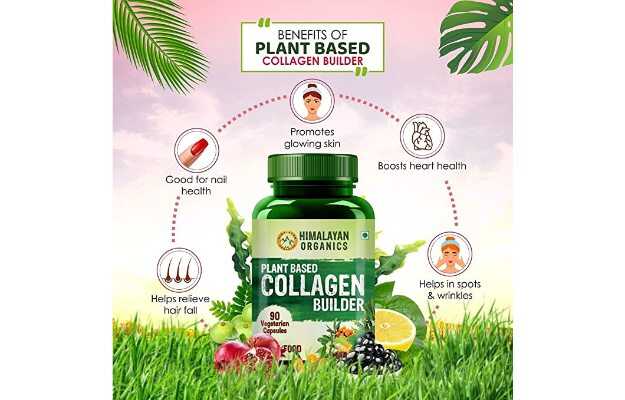 Himalayan Organics Plant Based Collagen Builder For Hair And Skin With