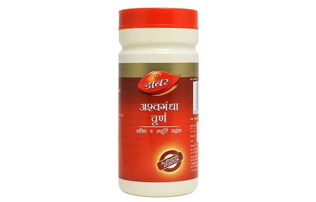 Dabur Ashwagandha Churna in Hindi डबर अशवगध चरण क जनकर