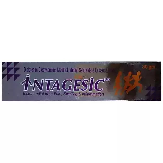 Intagesic Plus Gel 10gm