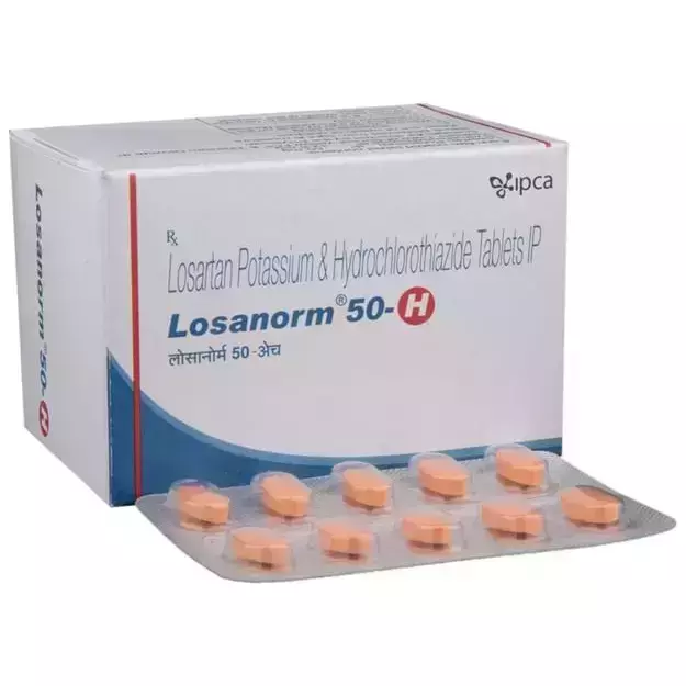 Losanorm H 50 Mg/12.5 Mg Tablet