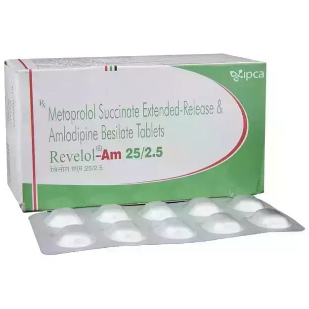 Revelol AM 25/2.5 Tablet (10)