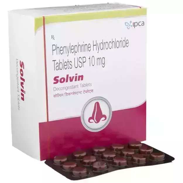 Solvin Decongestant Tablet (15)