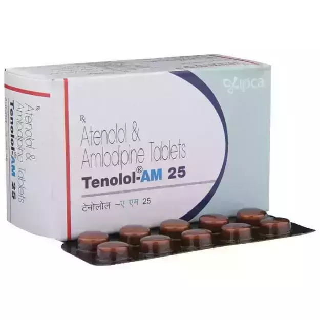 Tenolol AM 25 Mg Tablet