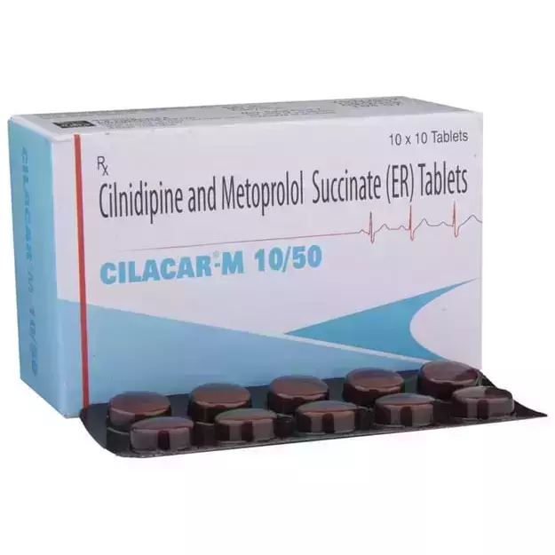 Cilacar M 10/50 Tablet ER