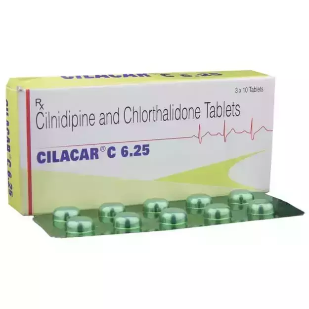 Cilacar C 10/6.25 Tablet