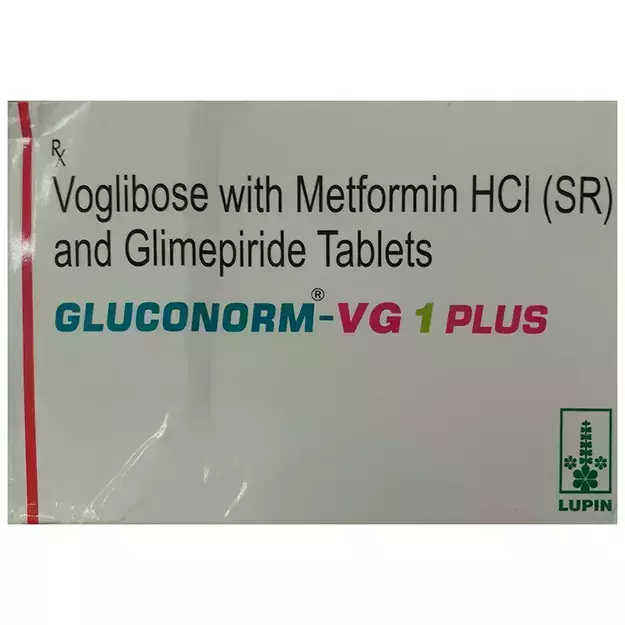 Gluconorm VG 1 Plus Tablet SR (10)