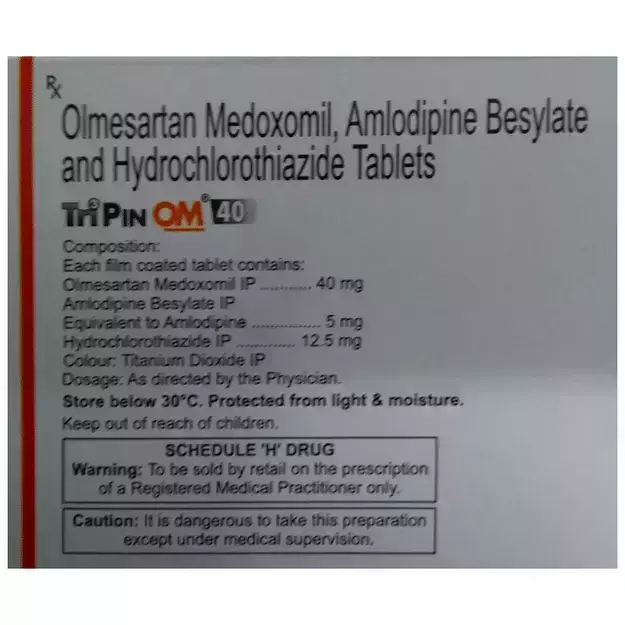 Tripin Om 40 Tablet Uses Price Dosage Side Effects Substitute Buy Online 2090