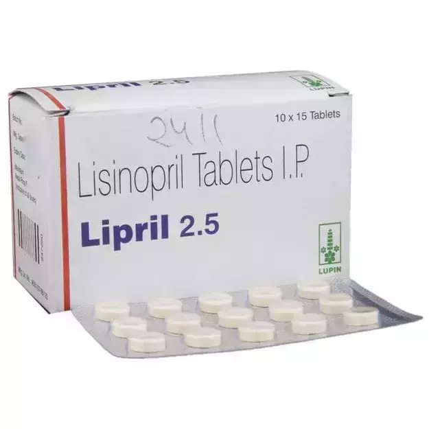 Lipril 2.5 Tablet (10)