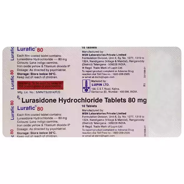 Lurafic 80 Tablet