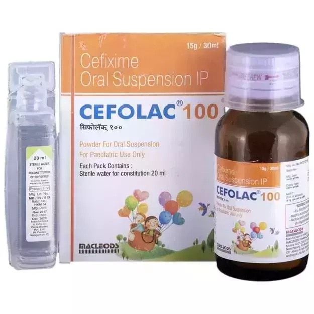 Cefolac 100 Oral Suspension