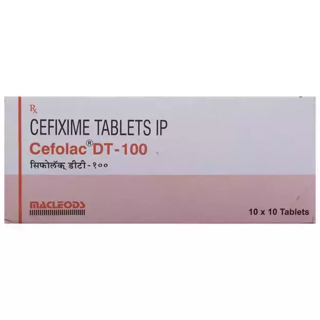 Cefolac DT 100 Tablet