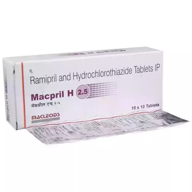 Macpril H 2.5 Tablet