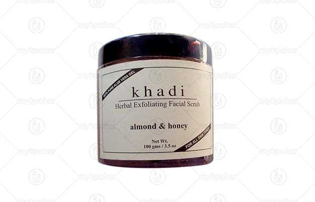 Khadi Natural Almond and Honey Exfoliating Facial Scrub