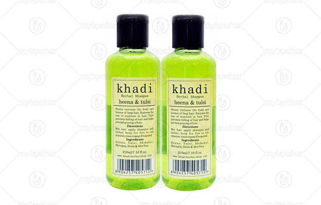 Khadi Herbal Heena Tulsi  Shampoo