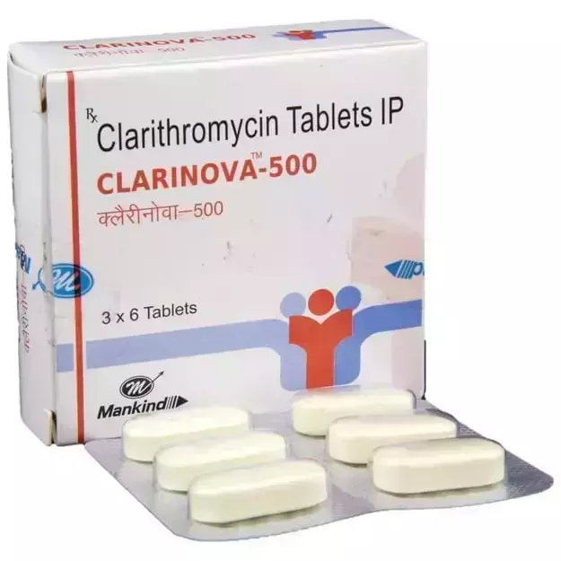 Clarinova 500 Mg Tablet