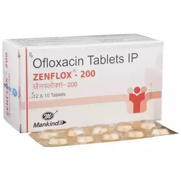 Zenflox 200 Mg Tablet