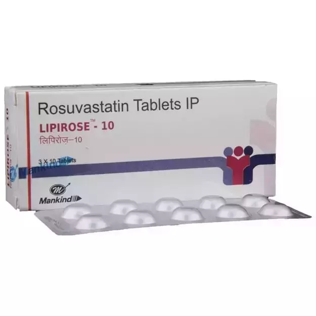Lipirose 10 Mg Tablet