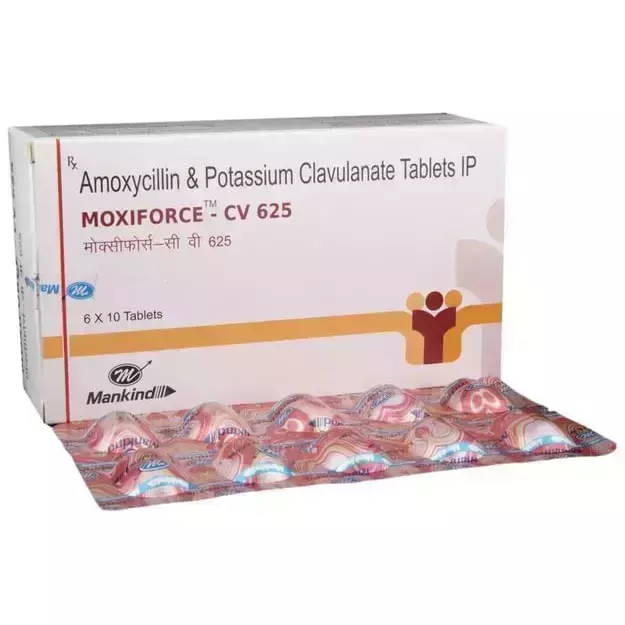 Moxiforce CV 625 Tablet (10)