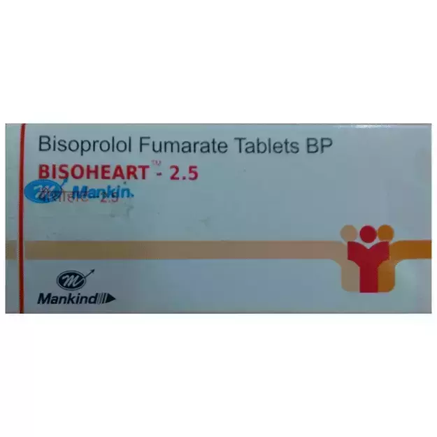 Bisoheart 2.5 Mg Tablet