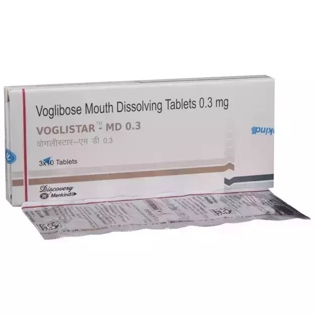 Voglistar MD 0.3 Tablet (10)