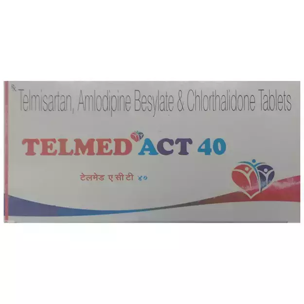 Telmed Act 40 Tablet