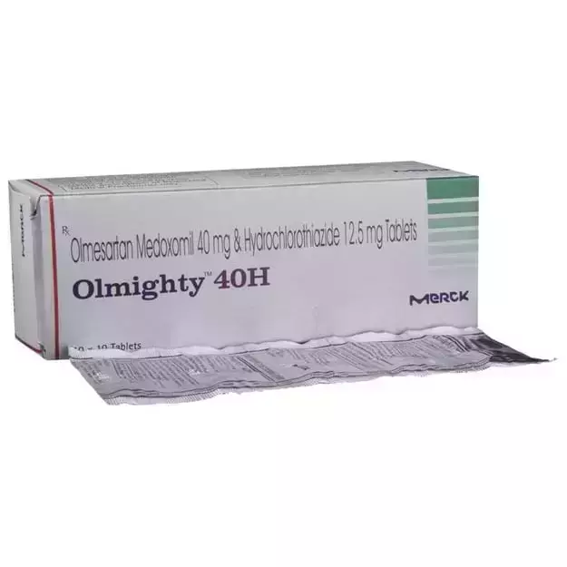 Olmighty 40H, Prescription, Treatment: High Blood Pressure at Rs 796/stripe  in Indore