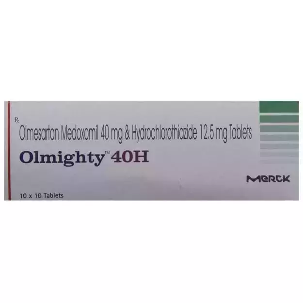 Olmighty 40H, Prescription, Treatment: High Blood Pressure at Rs 796/stripe  in Indore