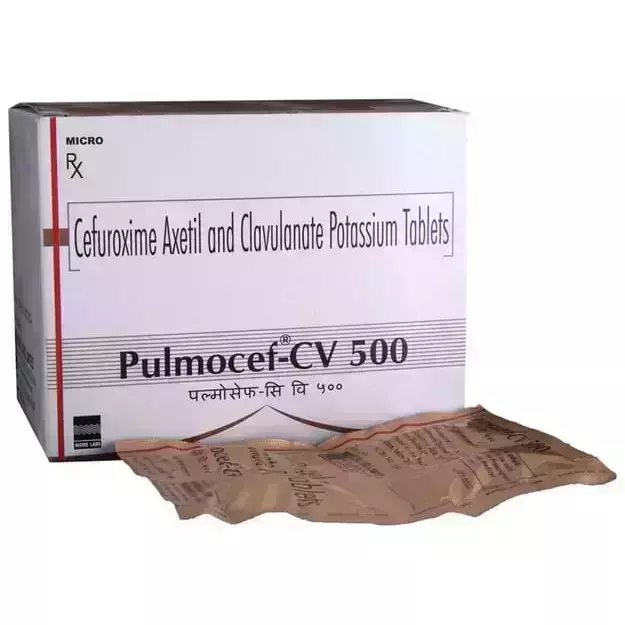 Pulmocef CV 500 Tablet