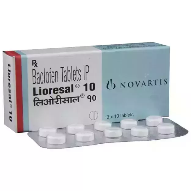 Lioresal 10 Mg Tablet