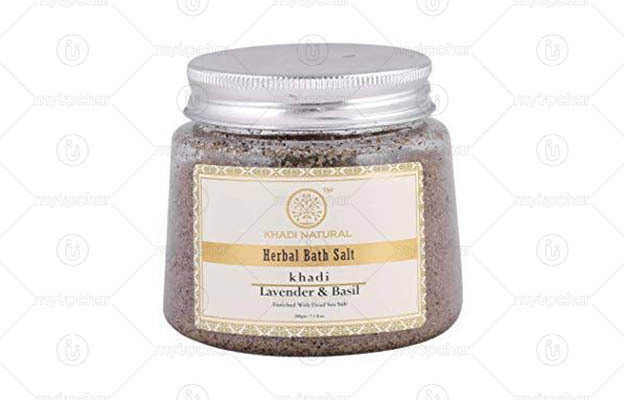 Khadi Natural Lavender And Basil Bath Salt