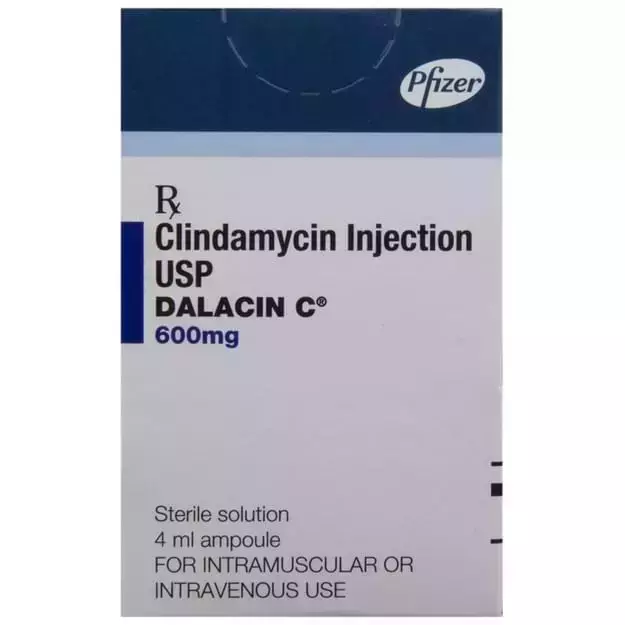 Dalacin C 600 Injection 4 Ml
