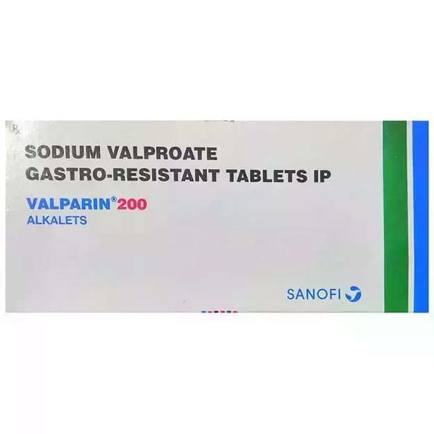 Valparin 200 Mg Tablet (10)