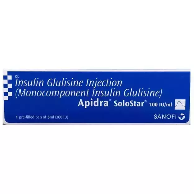 Apidra Solostar 100 IU Injection