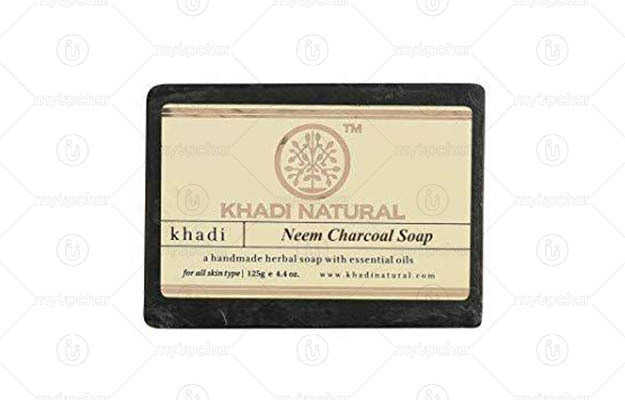 Khadi Natural Neem Charcoal Soap