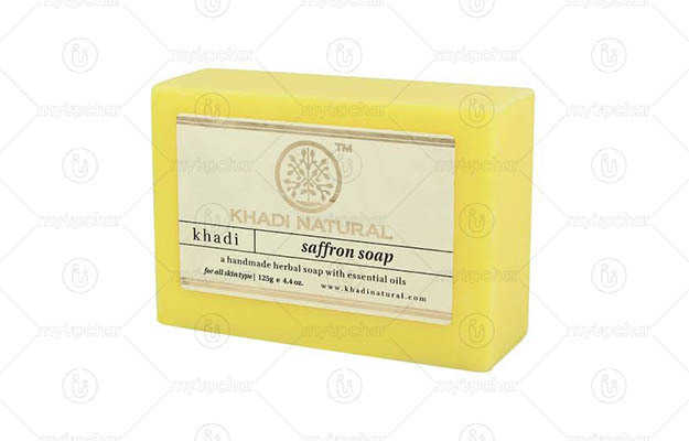 Khadi Natural Saffron Soap