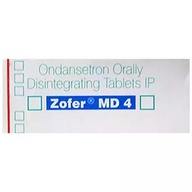 Zofer MD 4 Mg Tablet