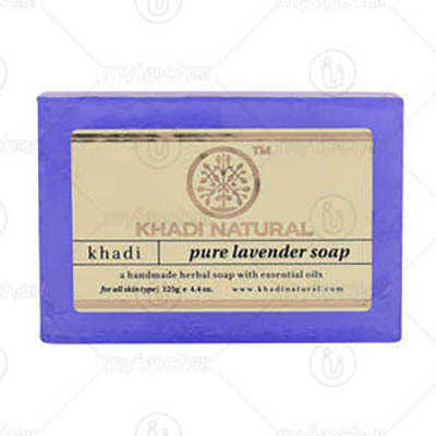 Khadi Natural Pure Lavender Soap