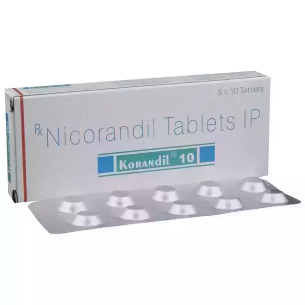 Korandil 10 Mg Tablet