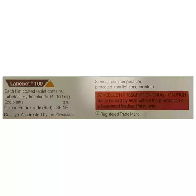 Labetalol Tablets Bp 100 Mg - Leaflet