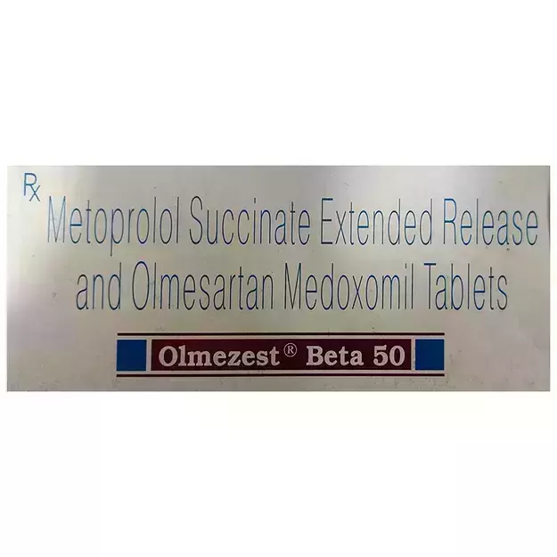 Olmezest Beta 50 Tablet
