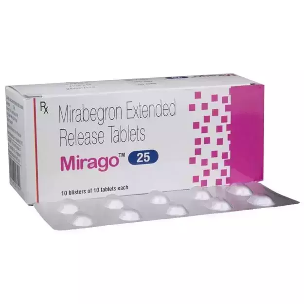 Mirago 25 Tablet