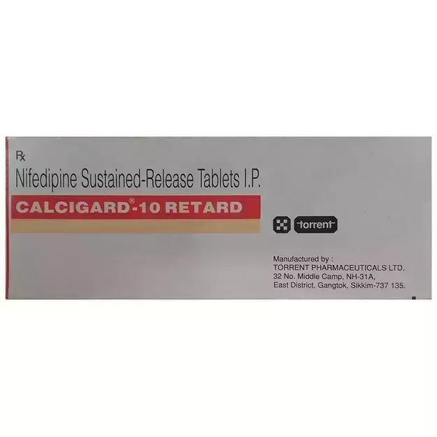 Calcigard 10 Retard Tablet SR