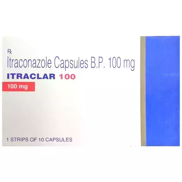 Itraclar 100 Capsule (10)