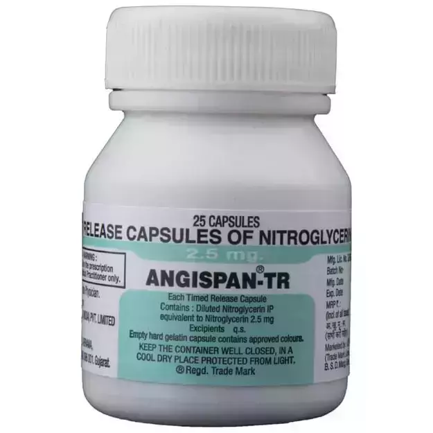 Angispan TR 2.5 Mg Capsule
