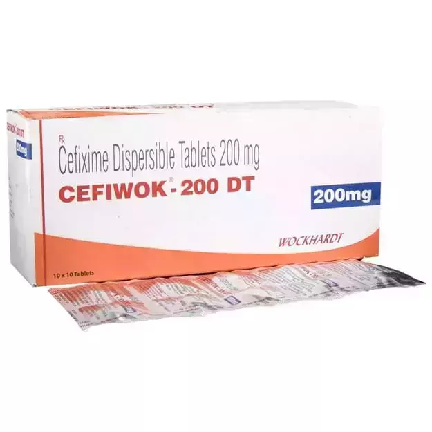 Cefiwok 200 Mg Tablet DT