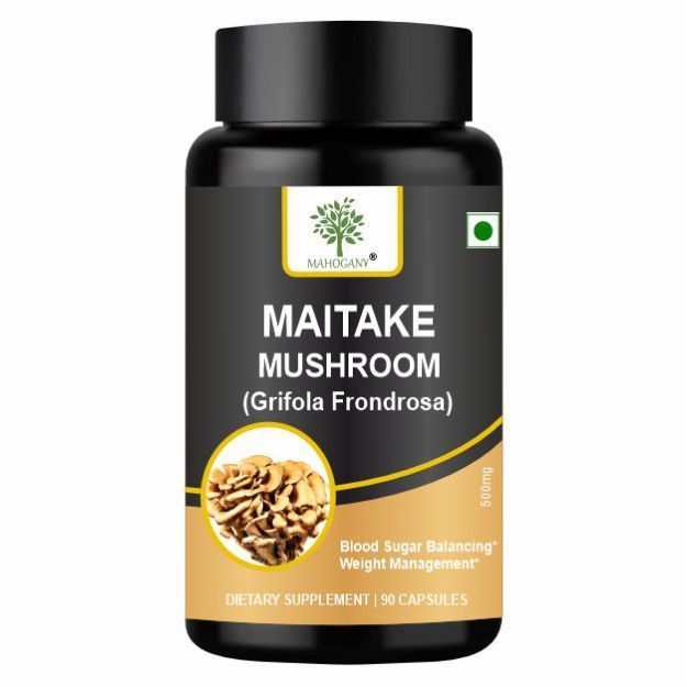 Mahogany Maitake Mushroom Extract Capsules 500 mg