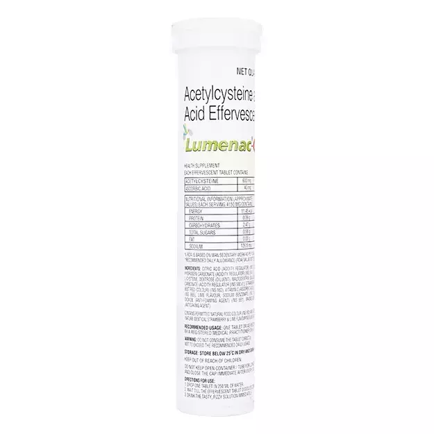 Lumenac-C Effervescent Tablet Strawberry (20)