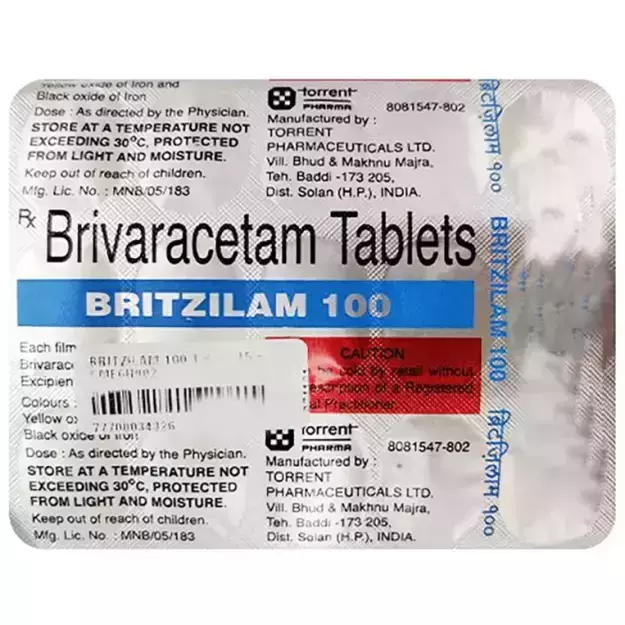 Britzilam 100 Tablet (15)