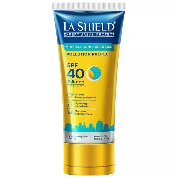 La Shield Expert Urban Protect Mineral Sunscreen Gel SPF 40 50gm
