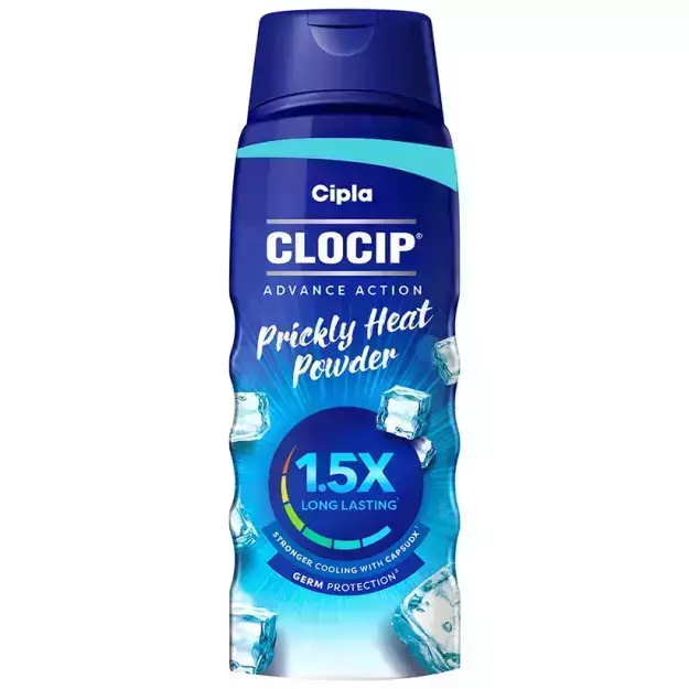 Clocip Advance Action Prickly Heat Powder 150gm
